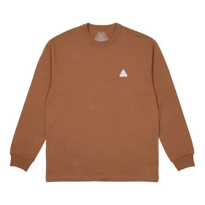 Tričko Palace Palace Sofar Long-Sleeve T-Shirt Hnedá | P24LS004