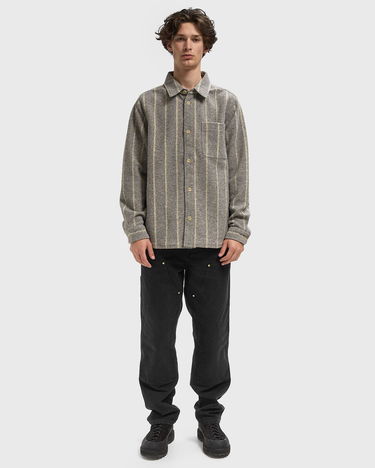 Košeľa Les Deux Lennon Wool Pinstripe Overshirt Šedá | 1000558-320, 2