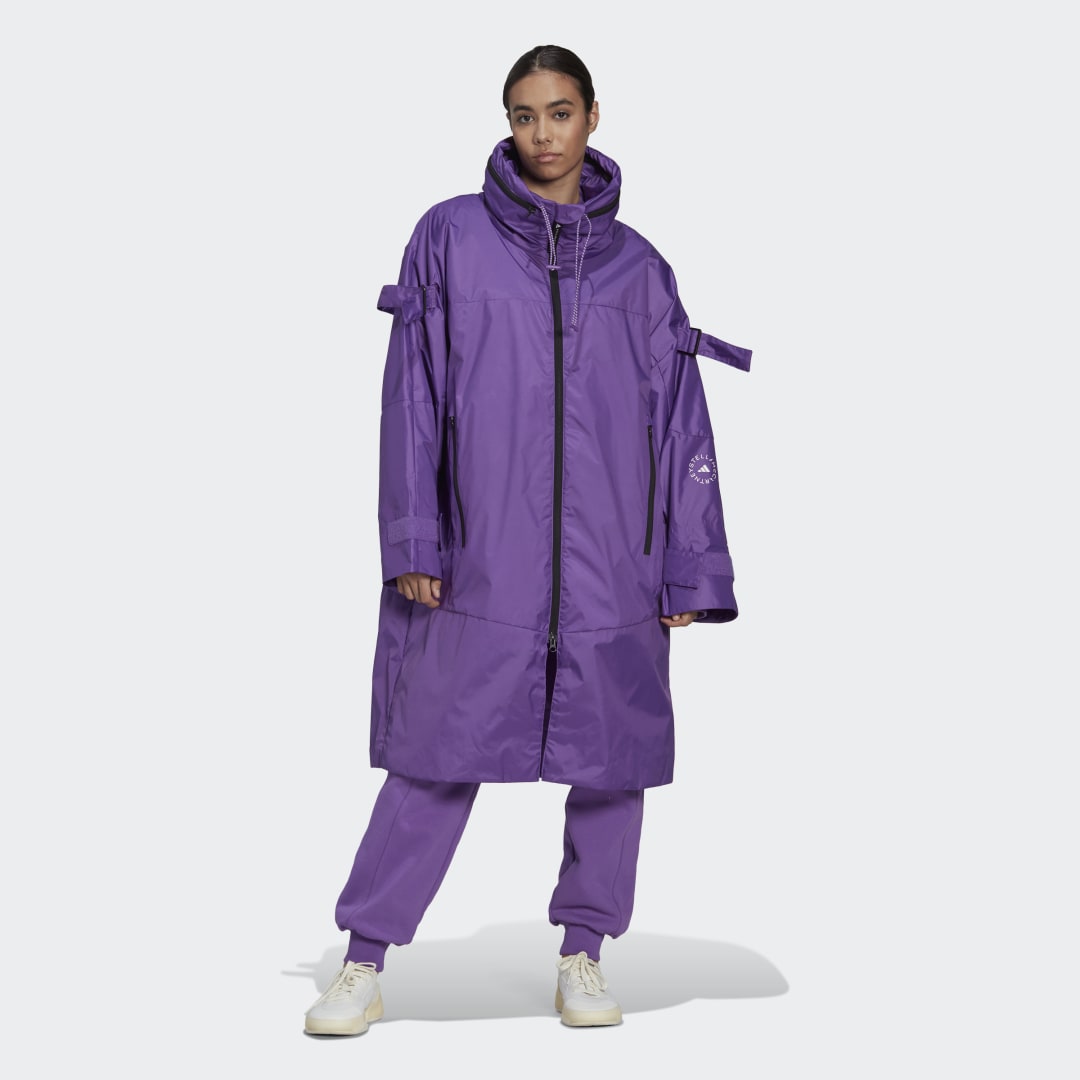 Bunda adidas Performance by Stella McCartney Fialová | HG6888, 0