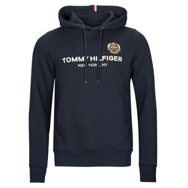 Mikina Tommy Hilfiger ICON STACK CREST HOODY Čierna | MW0MW29332-DW5, 0