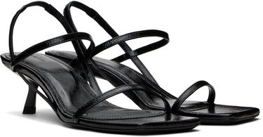 Doplnky Anine Bing ANINE BING Hilda Heeled Sandals Čierna | A-14-10503-BLK1, 3