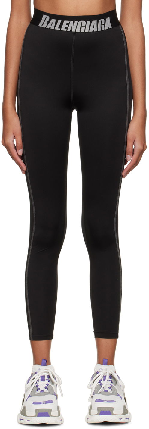Legíny Balenciaga Athletic Cut Čierna | 719520 4C3B2, 0