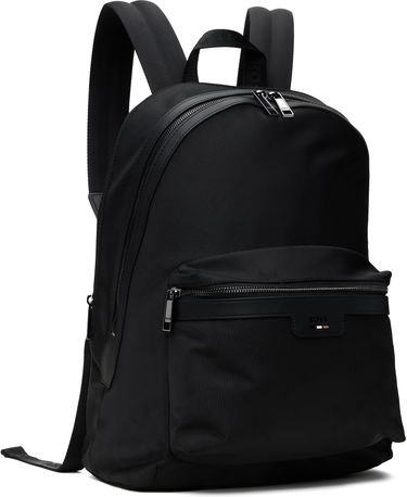 Batoh BOSS BOSS Structured Backpack Čierna | 50536170, 4