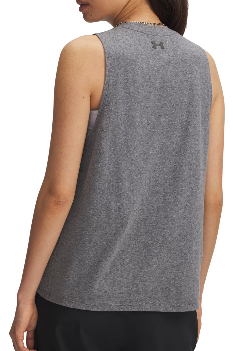 Crop Top Under Armour Varsity U Cropped Tank Šedá | 6006972-012, 1