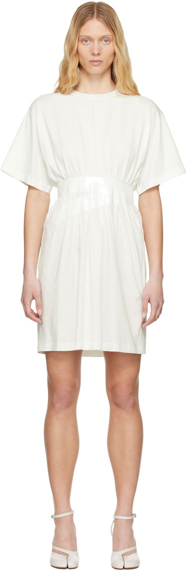 Šaty Maison Margiela MM6 Maison Margiela Taped Jersey Dress Biela | S52DA0063 M20048, 0