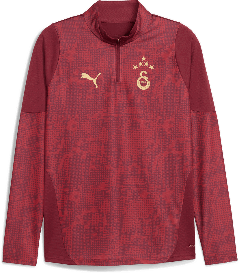 Mikina Puma Galatasaray SK Training Long-Sleeve 1/4 Zip Top with Star Logo Vínová | 949103-003