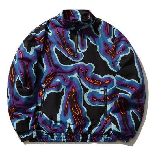 Vetrovka Li-Ning Spring Loose Fit Windbreaker Čierna | AAER197-1