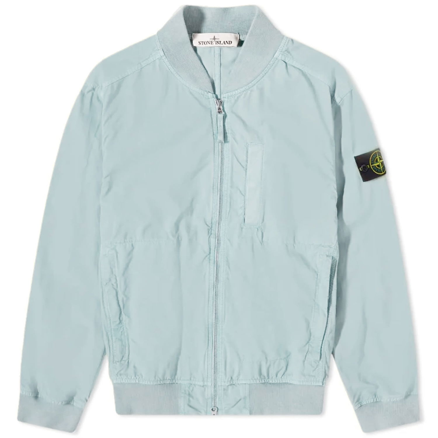 Bomber bunda Stone Island Cupro Cotton Twill Bomber Jacket Modrá | 781542629-V0041, 0