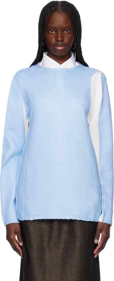 Sveter Comme des Garçons Crewneck Sweater Modrá | FO-N004-051, 0