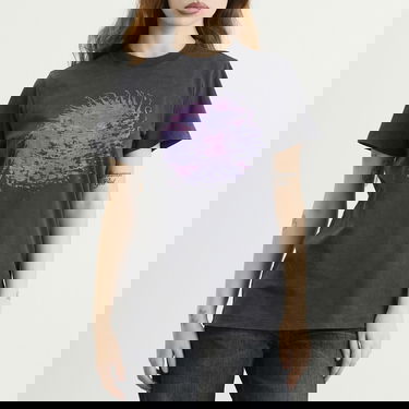 Tričko ISABEL MARANT Zoeline Graphic T-Shirt Šedá | 26PTS0147FA-D1N04E-02FK, 2