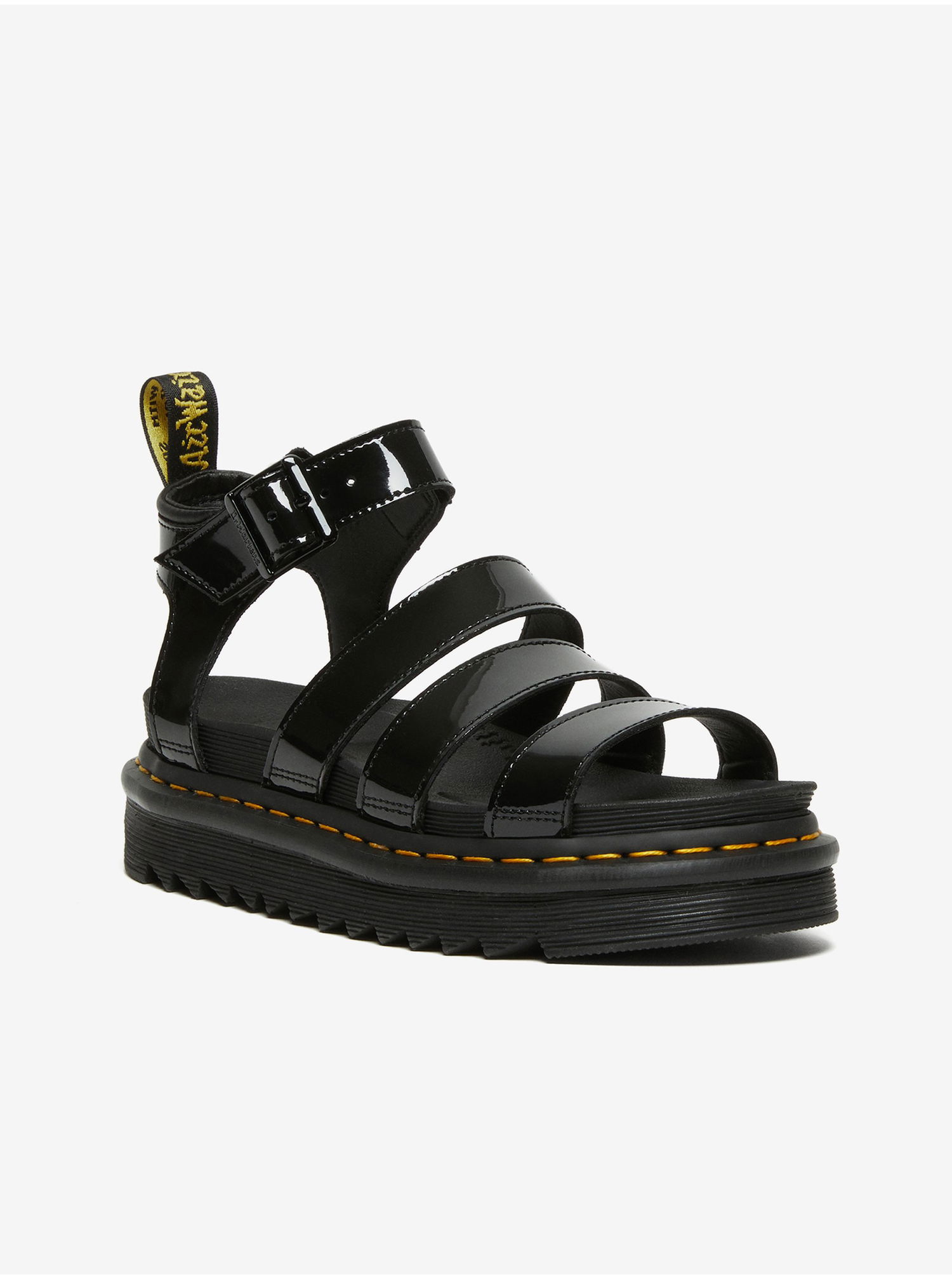 Tenisky a topánky Dr. Martens Blaire Sandals Čierna | DM24192001_Black Patent Lamper, 1