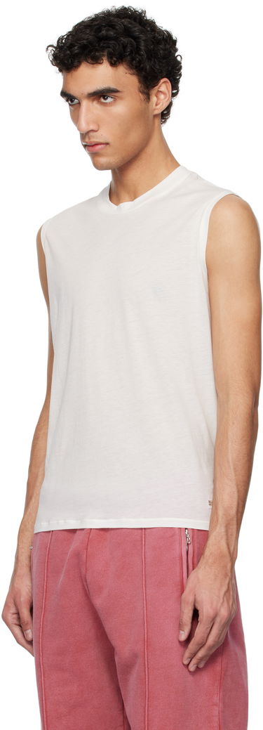 Tielko OUR LEGACY OUR LEGACY Breathe Tank Top Biela | M2256BWH, 3