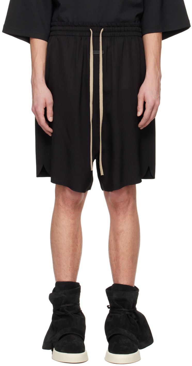 Šortky Fear of God Black Relaxed Shorts Čierna | FG840-341SIW