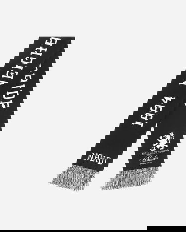 Šál Neighborhood Knitted Logo Scarf Čierna | 24213NH-AC01 BK, 3