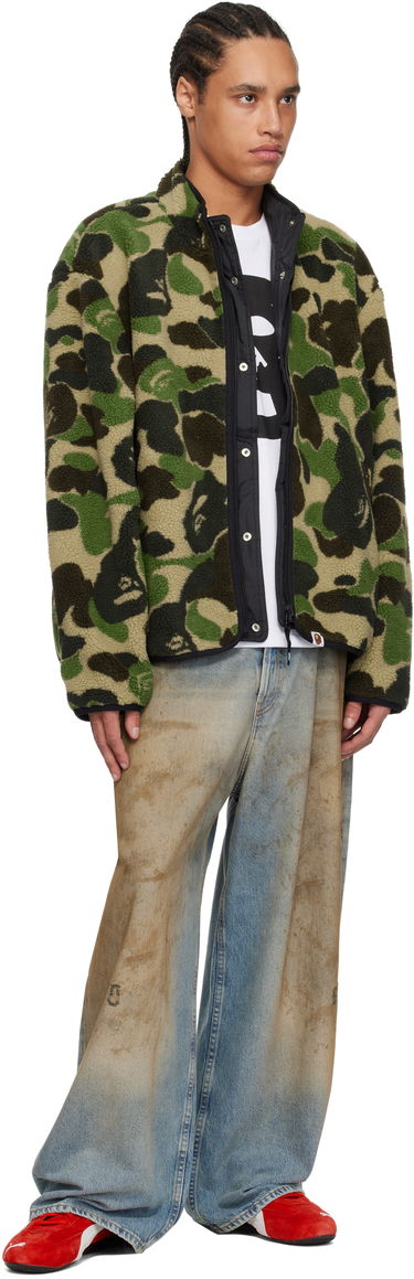 Bunda BAPE A Bathing Ape ABC Camo Boa Ripstop Reversible Jacket Zelené | 001LJK801010M, 3
