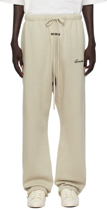 Tepláky Fear of God Fear of God ESSENTIALS Relaxed Fleece Piping Sweatpants Béžová | 130SP258066F, 0