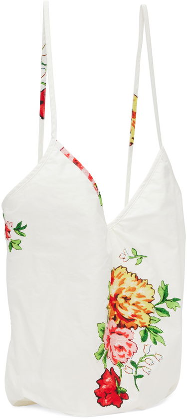 Tielko We11done Floral Print Cami Top Biela | WD-AB1-23-483-U-MX, 1