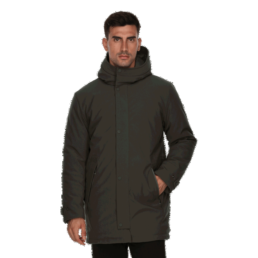 Parka Champion Brayan Hooded Parka Zelené | CHA243M504-61