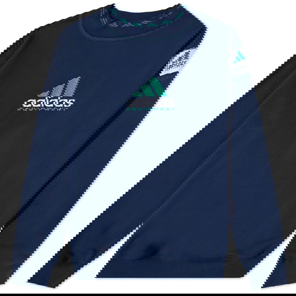 Mikina adidas Originals EQT Crew Sweat Navy | HG8095, 0