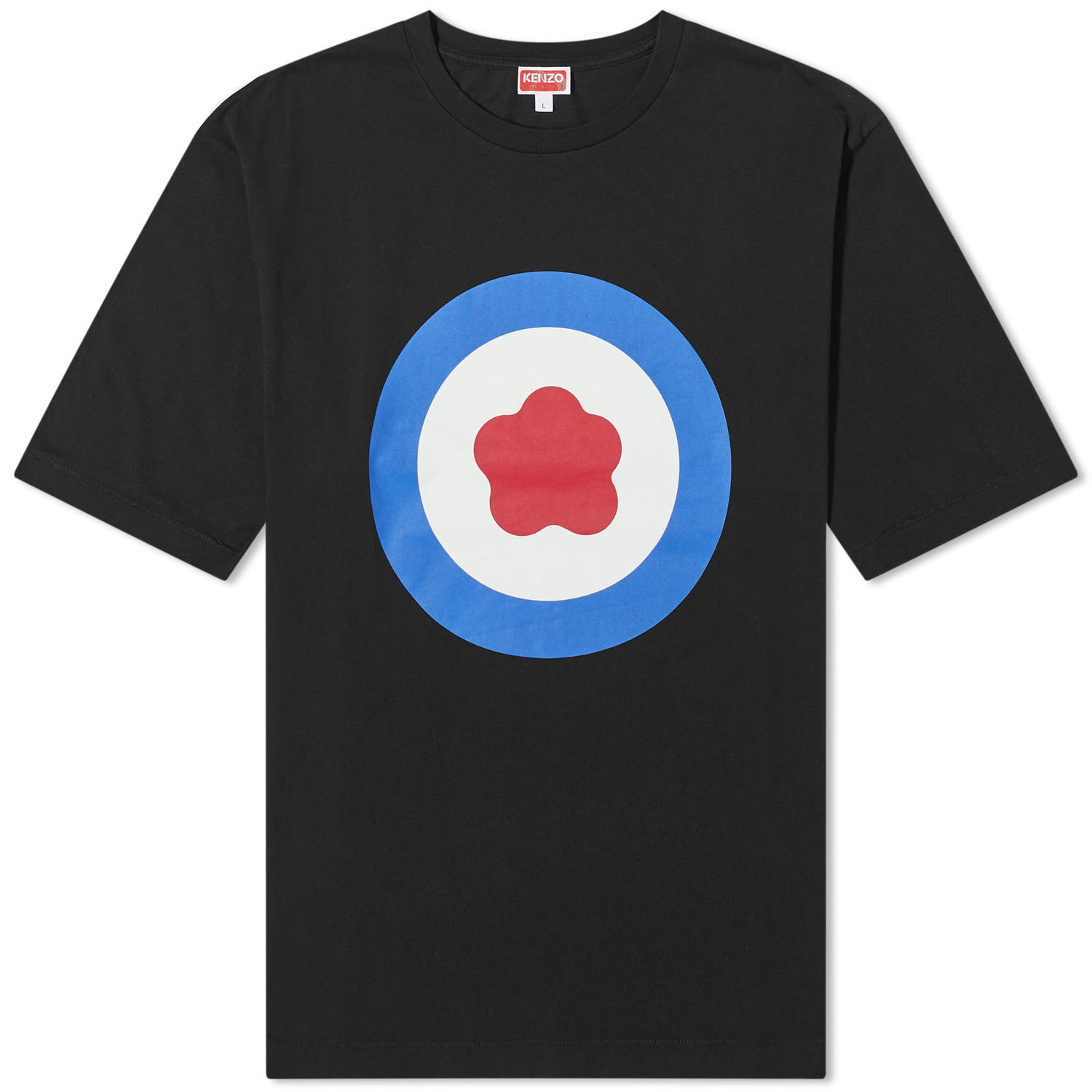 Tričko KENZO Oversized Crest T-Shirt Black Čierna | FD65TS1114SG-99J, 0