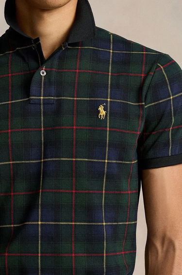 Košeľa Polo by Ralph Lauren Gold PP Tartan Polo Navy | 710880182001, 4