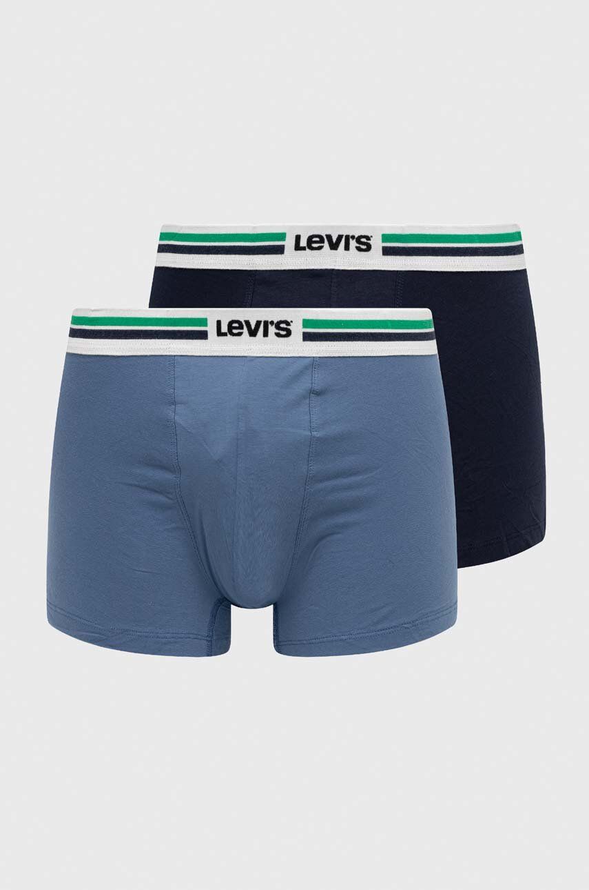 Boxerky Levi's Boxers 2-pack Modrá | 37149.0825, 0