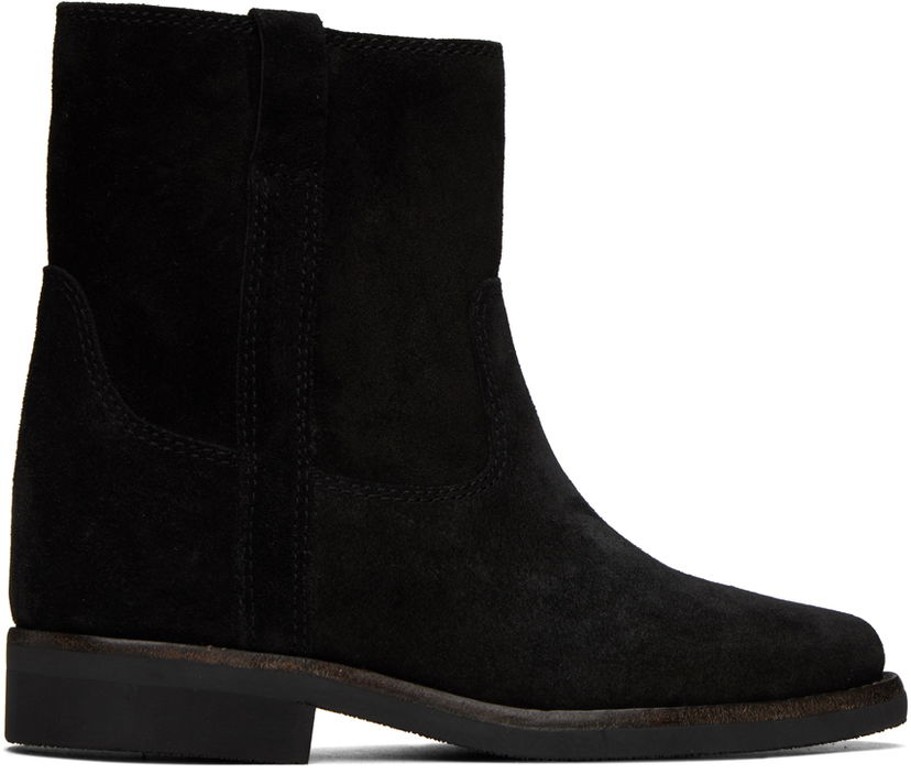 Oblečenie ISABEL MARANT Isabel Marant Susee Suede Boots Čierna | 00MBO0816-00M025S