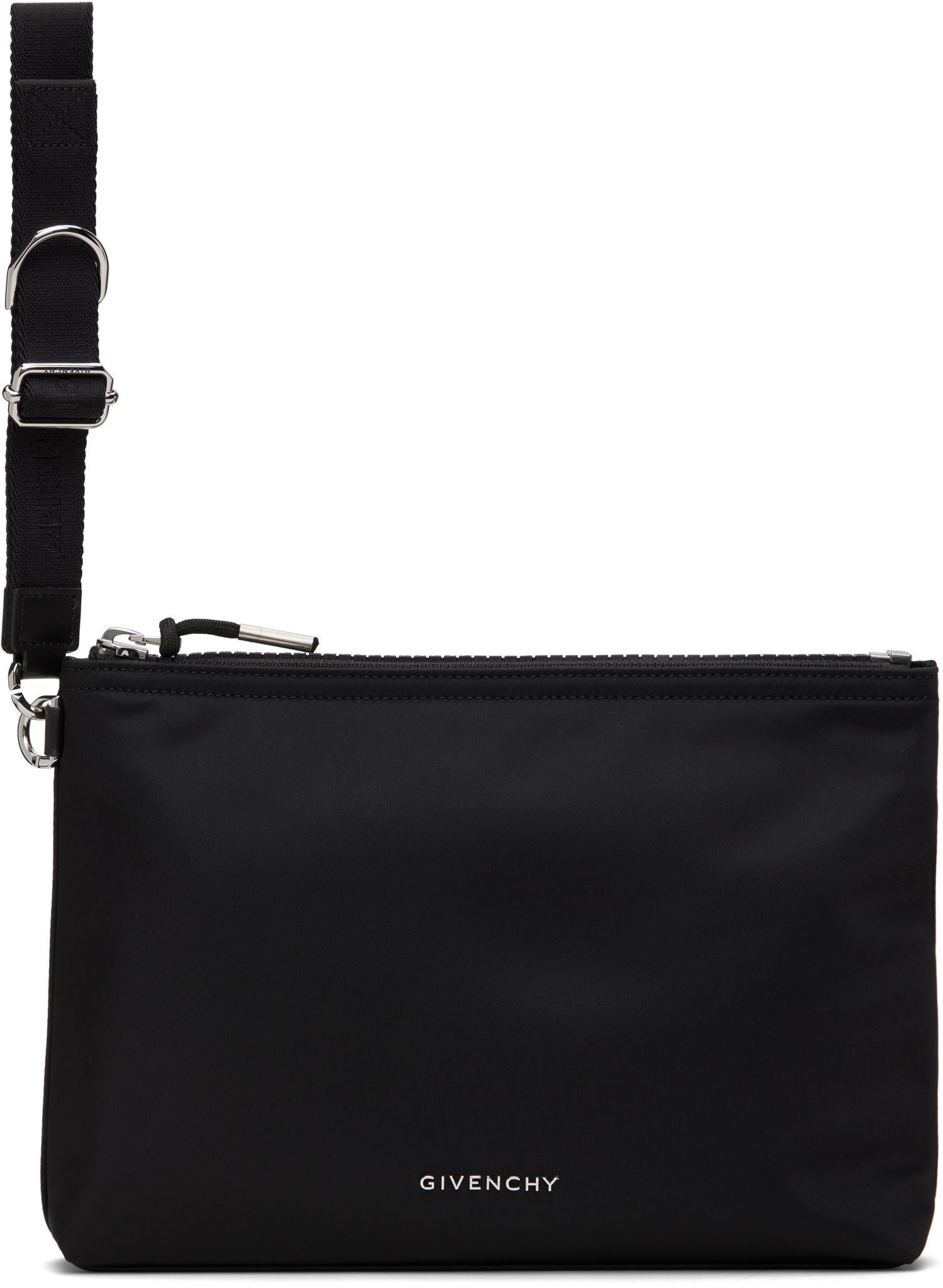 Peňaženka Givenchy Voyou Nylon Pouch Čierna | BK60EYK1JE001, 0