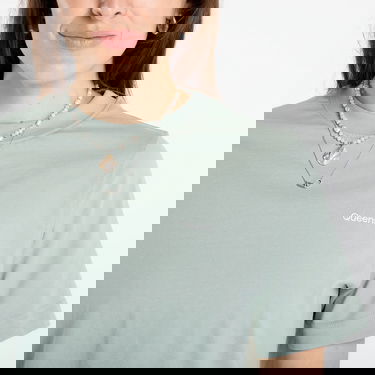 Tričko Queens Essential T-Shirt With Contrast Print Zelené | QNS_083, 2