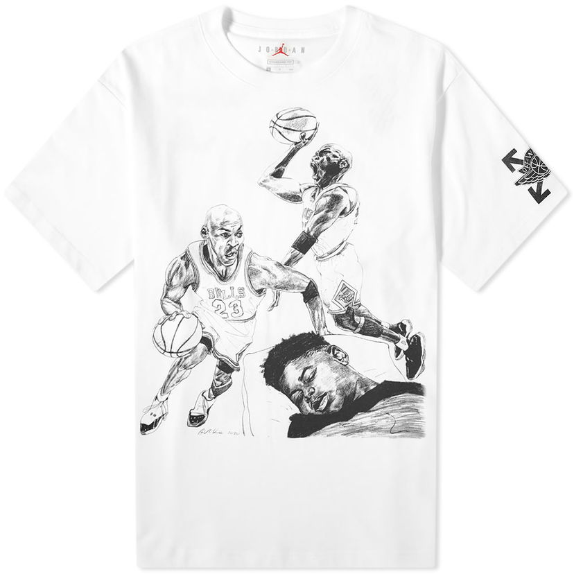 Tričko Jordan Jordan x Off-White T-Shirt Biela | DB4300-100