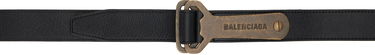 Opasok Balenciaga Balenciaga Bottle Opener D-Ring Belt Čierna | 7416132ABGZ, 0