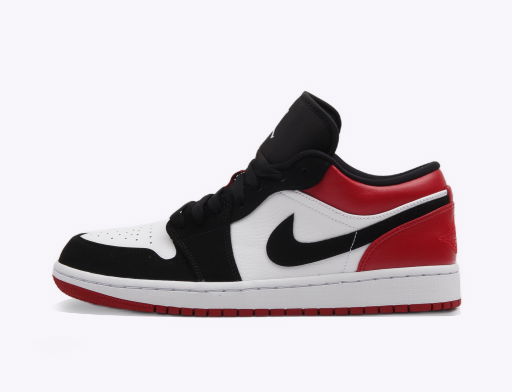 Limitované edície Jordan Air Jordan 1 Low "Black Toe" GS Červená | 553560-116