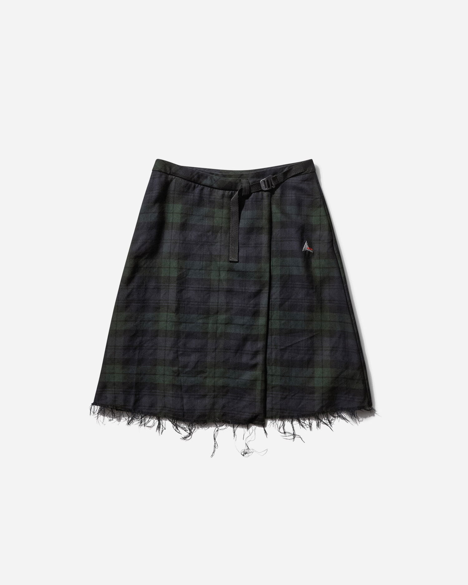 Sukňa ROA Frayed Asymmetrical Skirt Čierna | OBMW003FA01 BLK0001, 1