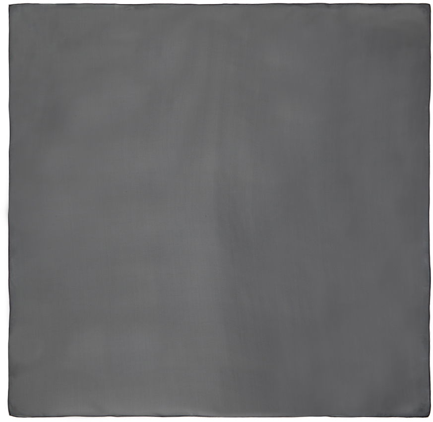 Šál Dolce & Gabbana Dolce&Gabbana Chiffon Veil Scarf Šedá | FS281A FU1AT, 0