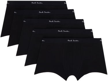 Boxerky Paul Smith Paul Smith Five-Pack Logo Boxer Briefs Čierna | M1A-914-MR5PK-79, 0