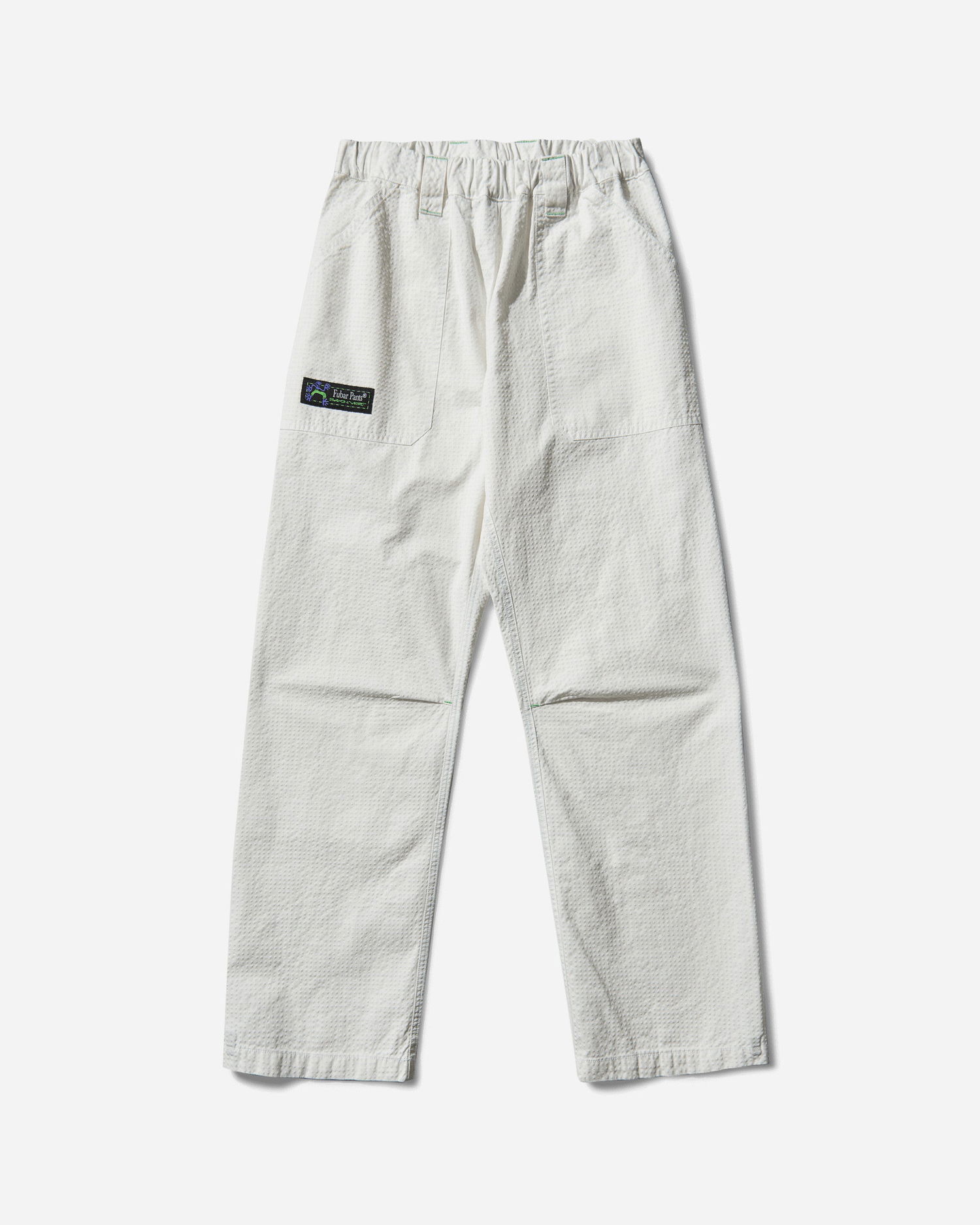 Nohavice Rayon Vert Fubar Pants Biela | S5RVCP02 WHITE, 1