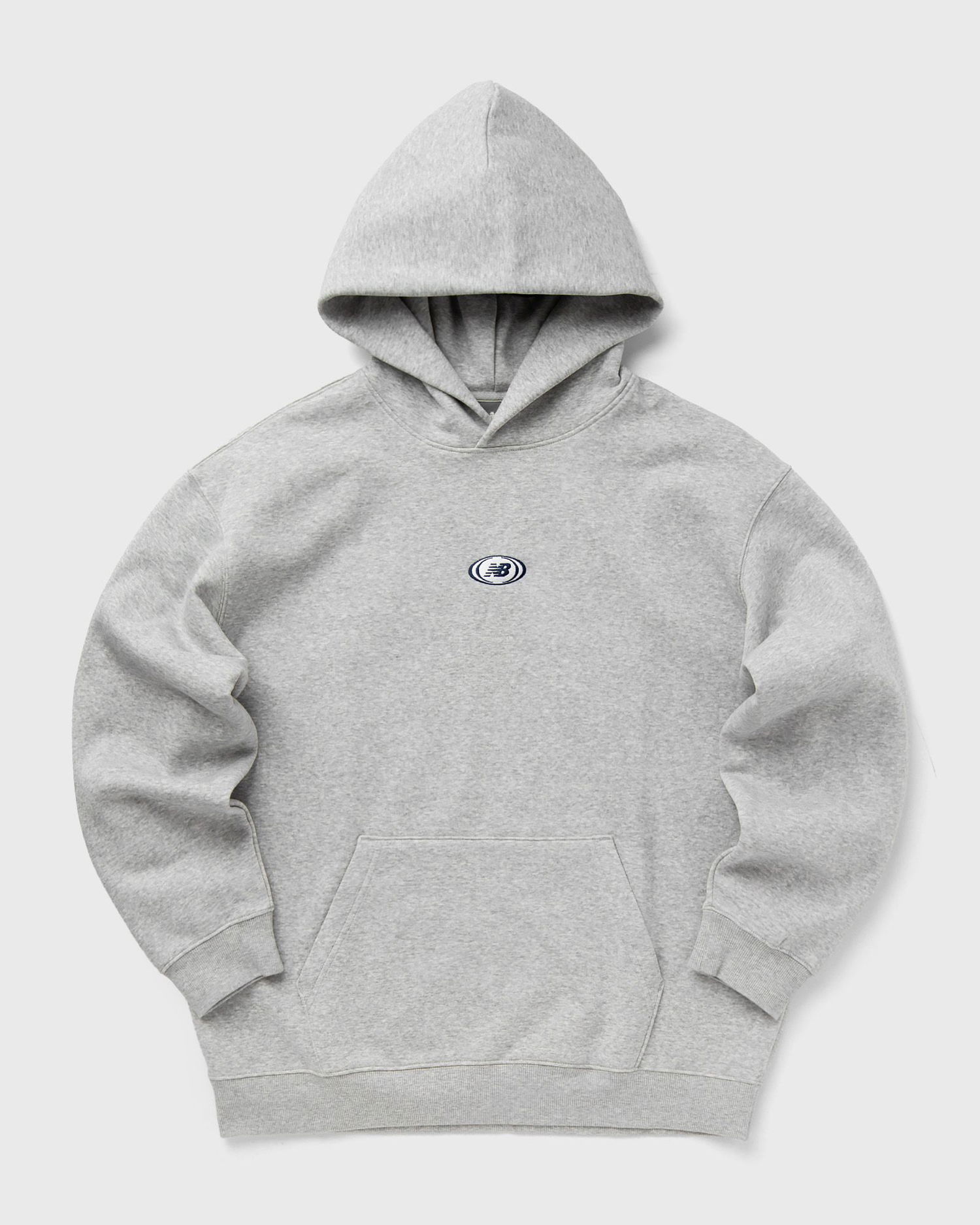 Mikina New Balance Hoops Hoodie Šedá | MT41581-AGT, 0