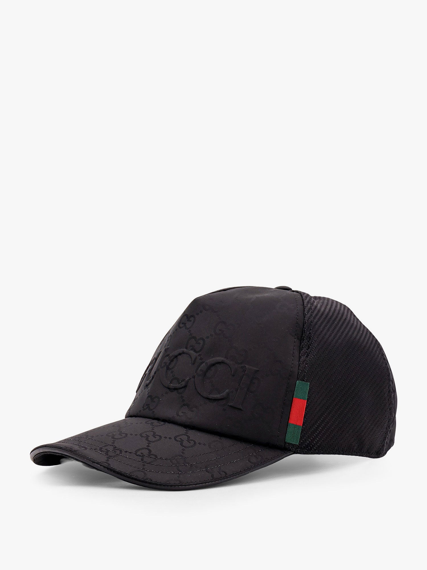 Šiltovka Gucci Gucci Embossed Logo Baseball Cap Čierna | 8199654HBD81060, 1