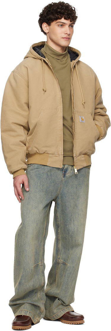 Bunda Carhartt WIP OG Active, Dusty H Brown aged canvas Béžová | I027360, 4
