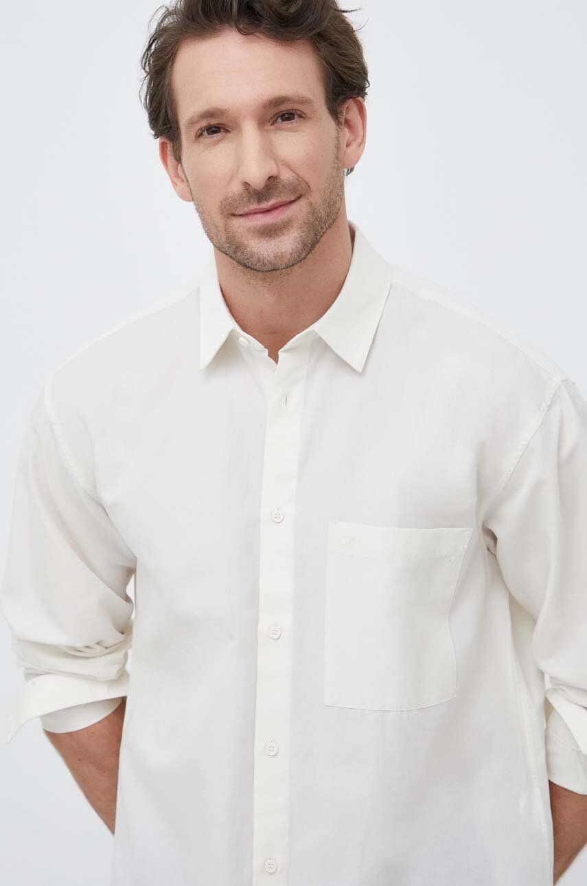 Košeľa CALVIN KLEIN Shirt Biela | K10K111058.PPYX, 0