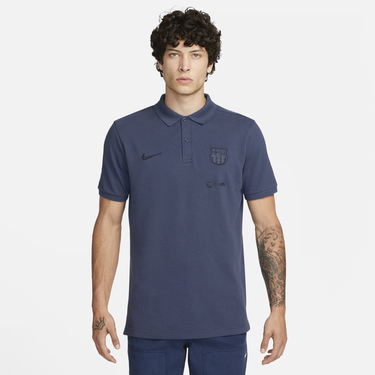 Polo tričko Nike F.C.Barcelon Third Football Polo Shirt Navy | DX8782-437, 0