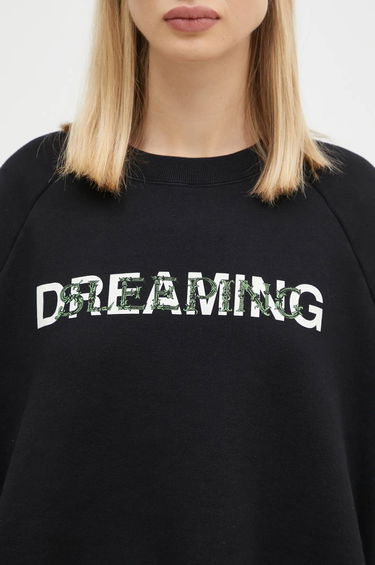Mikina UNDERCOVER Black Relaxed-Fit Sweatshirt With Print Čierna | UC2D1895.2, 3