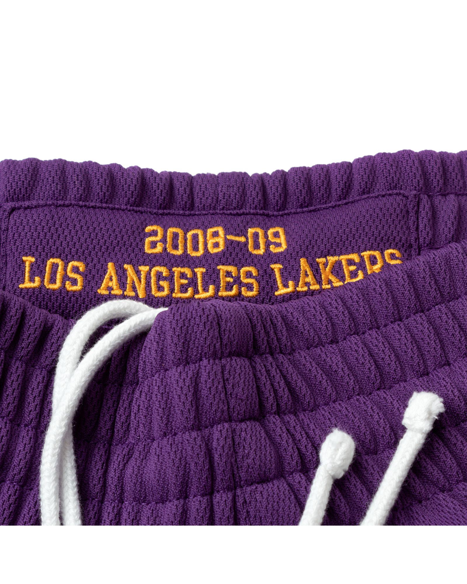 NBA Authentic Shorts Los Angeles Lakers Road 2008-09