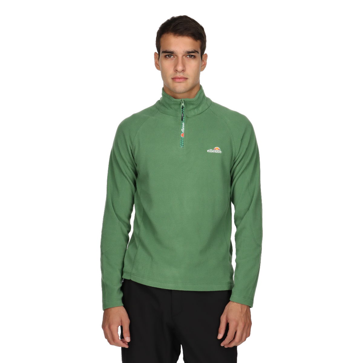 Mikina Ellesse Men's Fleece Half-Zip Pullover Zelené | ELA233M613-61, 0