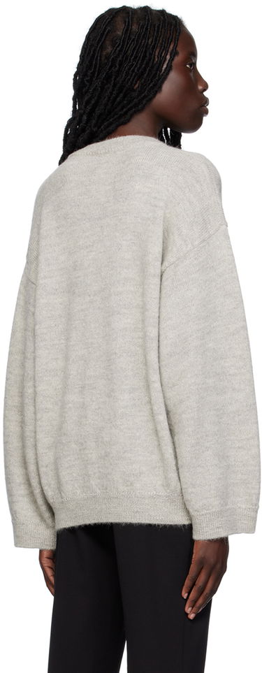 Sveter TOTEME TOTEME Crewneck Sweater Šedá | 233-5571-344, 2