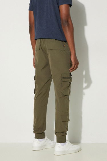 Tepláky Alpha Industries Tactical Jogger Pant Zelené | 108203-142, 4