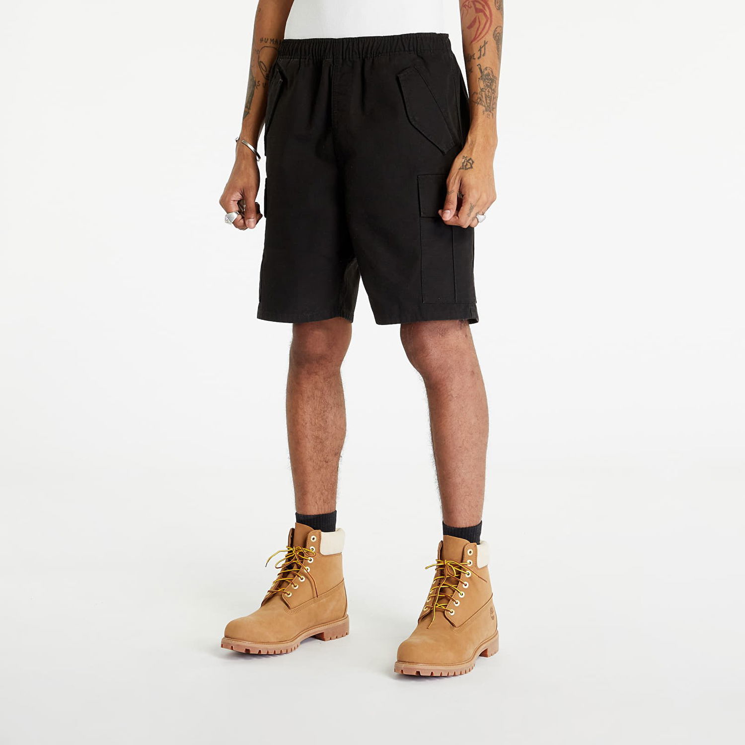 Šortky Stüssy Ripstop Cargo Beach Short Čierna | 112297 black, 0