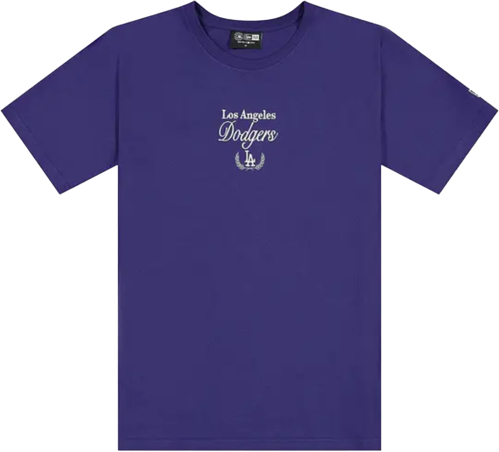 Tričko New Era Los Angeles Dodgers T-shirt Fialová | 60426101-60426101, 1