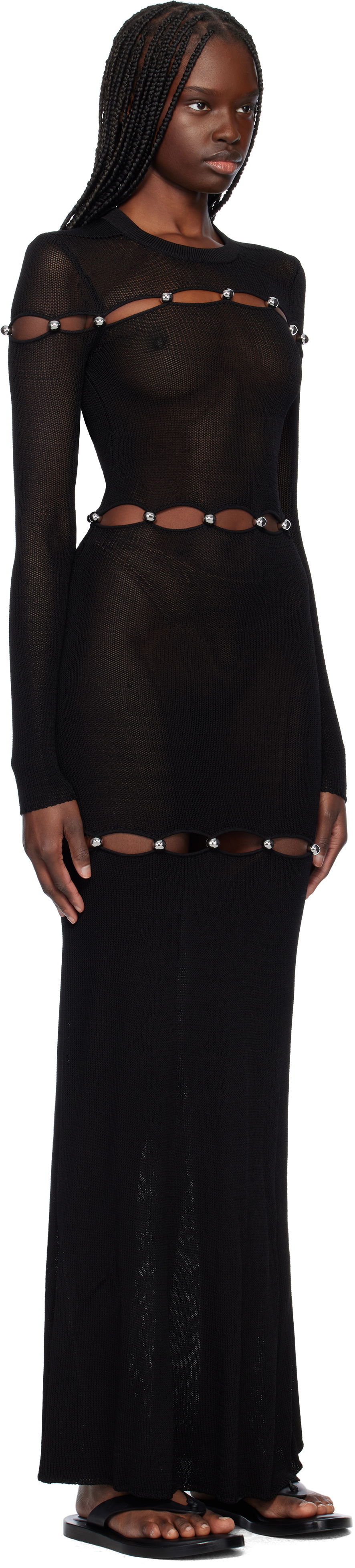 Šaty ISABEL MARANT Isabel Marant Elmire Maxi Dress Čierna | RO0810FA-C2L01I, 1