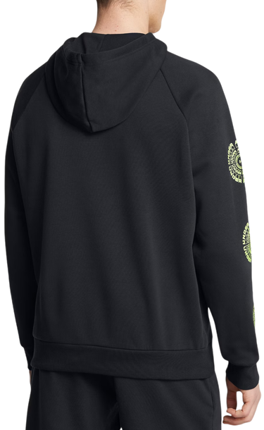 Mikina Under Armour Rival Fleece High Brand Hoodie Čierna | 1386593-001, 1
